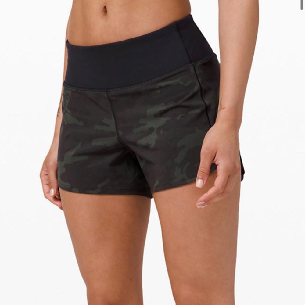 lulu lemon - speed up shorts 4” - long